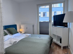 Aparthotel an der Schlachte-Bremen City-Boxspringbett -free parking